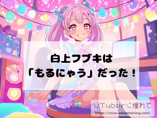 もるにゃう 白上フブキ 顔バレ 前世時代 顔出し配信 原因 中の人